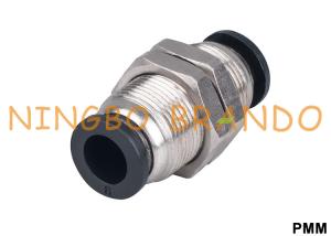 Wholesale PMM Series Straight Pneumatic Hose Fittings Equal Two Hexagon Nuts from china suppliers