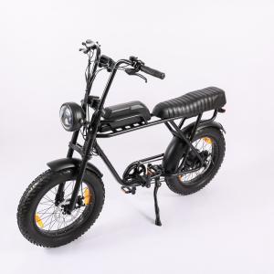 Wholesale 48V Battery Electric Bike for Adults 750W 1000W Motor 7 Speed 20&quot; Tire and Front Fork Suspension Electric Cruiser Bikes from china suppliers