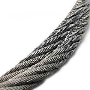 Wholesale 500fts Length Type 316 Stainless Steel 6x19 21 Steel Wire Rope for Conveyor Belt from china suppliers