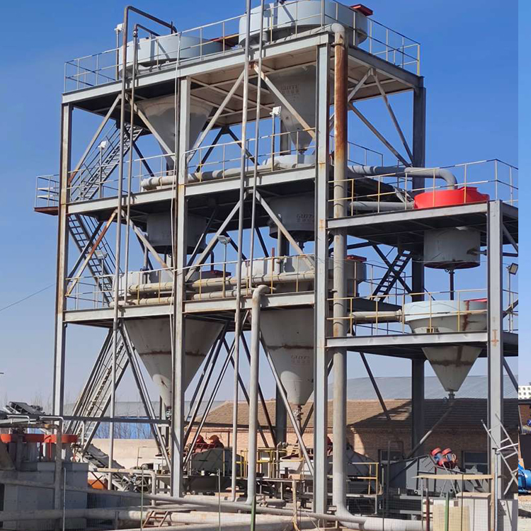 0-100tph Capacity Frac Sand Making Plant for Wet Silica Sand Processing Production Line