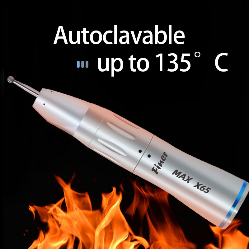 2.35mm Bur Dental Micro Handpiece 1/1 Inner Water Spray Surgical Straight Handpiece