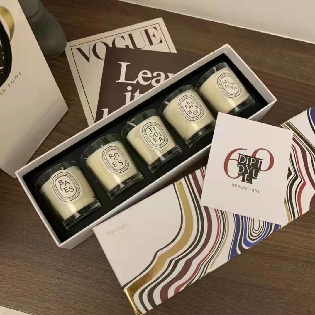 Candle Jar Exquisite Gift Box Rectangular Shape Paper Glossy / Matte Finish