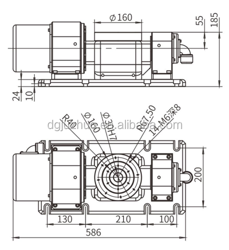 Rotary Table JZ-J160L