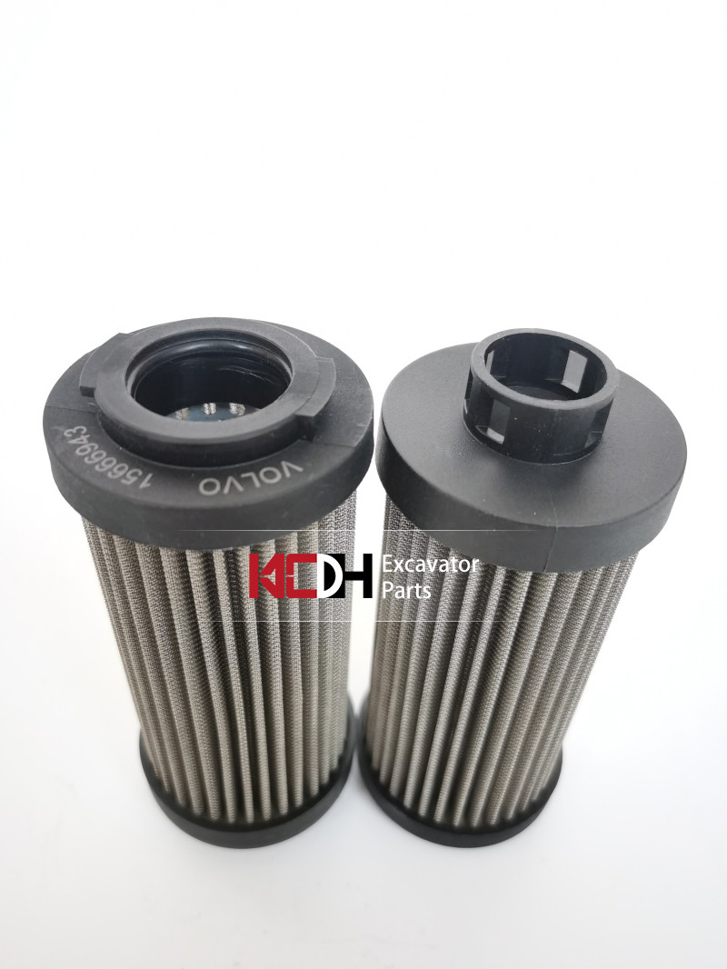 Excavator Engine Spare Parts Hydraulic Suction Filter 15666943 Element For