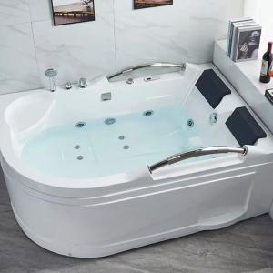 Wholesale 2 Person Acrylic Jacuzzi Bathtubs Whirlpool Outdoor Massage Heated Jetted Tub from china suppliers