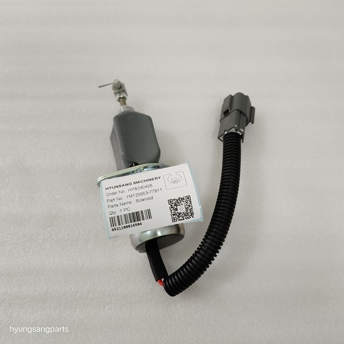 Solenoid YM129953-77811 YM12995377811 YM129953-77800 YM12995377800 For WB150 WB91R