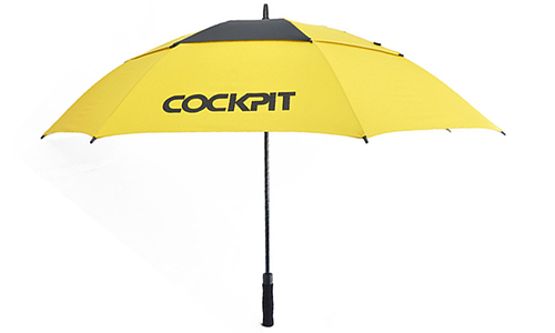 Dual Frame Windproof Double Canopy Golf Umbrella Double Layer Sun Protective Umbrellas