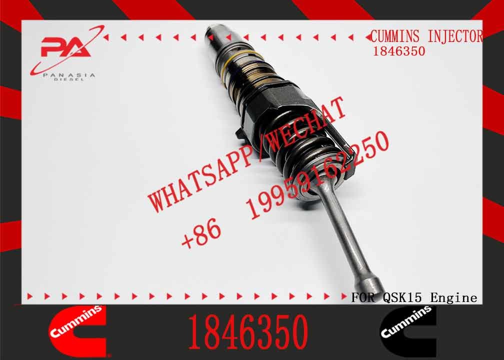 injector 1846351 1846350 1846348 for c-cummins Qsx15 engine