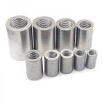 40mm Rebar Steel Coupler Stainless Steel Joint Straight Thread Sleeve