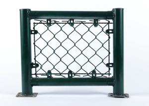 Wholesale Garden Easy Assembly Pvc Coated Chain Link Fence Cyclone from china suppliers