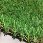 Green Color Residential Fake Grass Tiles House Shop Decorative Flooring