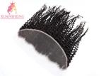Ear To Ear 13x4 Lace Frontal Lace Human Hair , Brazilian Deep Curly Virgin Hair