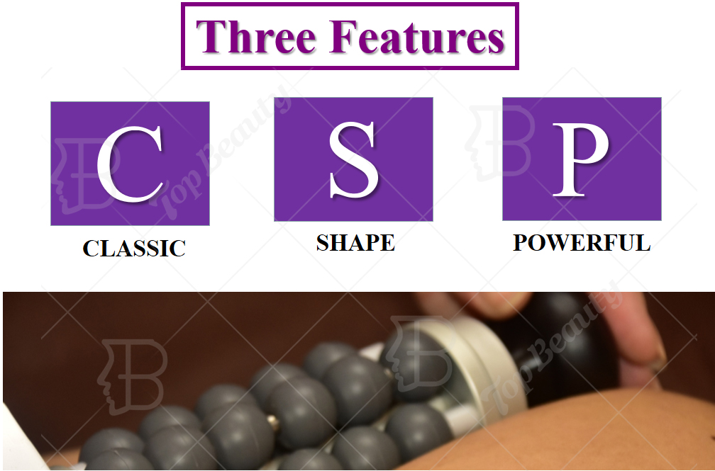 4D Therapy Machine Roller Body EMShape Lymphatic Detoxification Massager Anti Cellulite