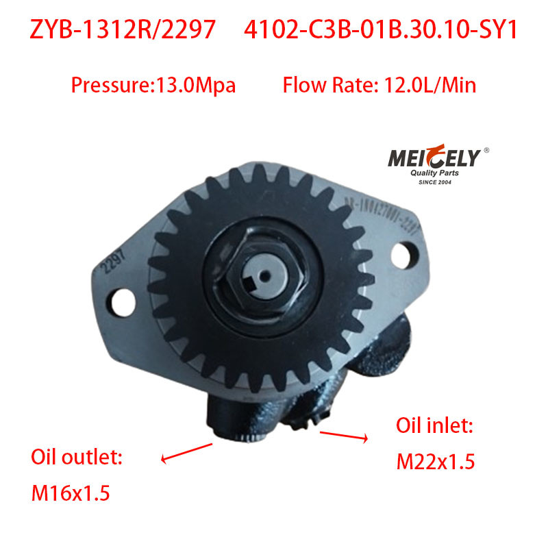 Dongfeng Chaochai 4102-C3B-01B.30.10-SY1 Power Steering Pump