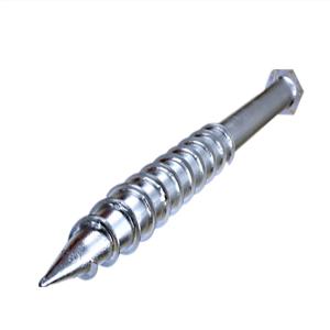 Wholesale Stainless Steel Open Field Ground Solar Screw Piles 500~2500 mm from china suppliers