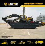 Super Performance Hydraulic Amphibious Equipment For Waterway Dredging
