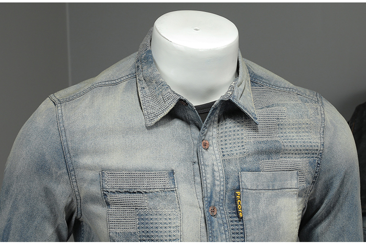 Full Sleeve Length DRESS SHIRTS 2022 Unique Design Spring Fashion Men's Retro Flower Shirt