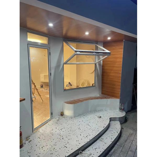 Durable Core Folding Window Construction Utilizing Composite Materials for Low Lifetime Maintenance