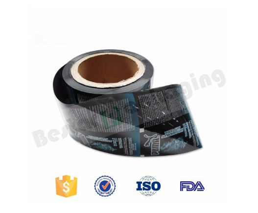 Food grade plastic wrapping roll film for potato chips with Bestar automatic packing machine