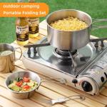 304 Stainless Steel Outdoor Multifunctional Multi Person Camping Picnic Set