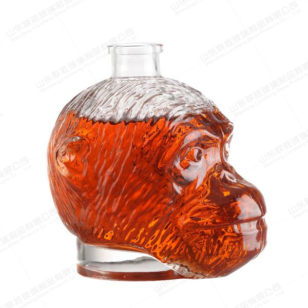Clear Glass Bottle for Drinks Glass Oil Bottles Glass Wine Bottles