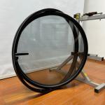 4mm 5mm 6mm Aluminum Circle Windows Doouble Tempered Glass Round Aluminum