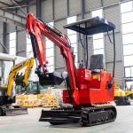ISO9001 EPA 1.8 Tonne Excavator Small Excavation Machine 1800kg