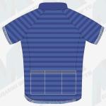 100% Polyester 140gsm Race Fit Cycling Jersey , 2XL Mountain Biking Tops