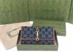 Brown Leather 1961 Series Elegant Chain Bag With Classic Double G Letters