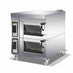 450*66*168cm 2.5kw Gas Oven Stainless Steel Commercial Use