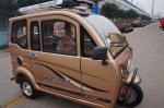 3 Wheel Gas 130cc Kick Scooter Cabin Tricycle