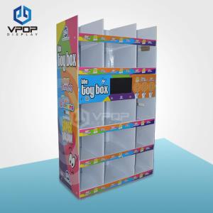 Wholesale Glass Cup Portable Cardboard POS Displays Colourful Recycled Saving Power from china suppliers