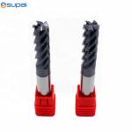 58HRC Helix Cutters Carbide End Mill Uneven Lead Unequally Pitched