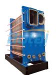 High Temperature Titanium Industry Plate Evaporator Semi Welded For Seawater