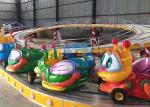 Indoor / Outdoor Amusement Park Rides For Kids , Mini Shuttle Ride With Light