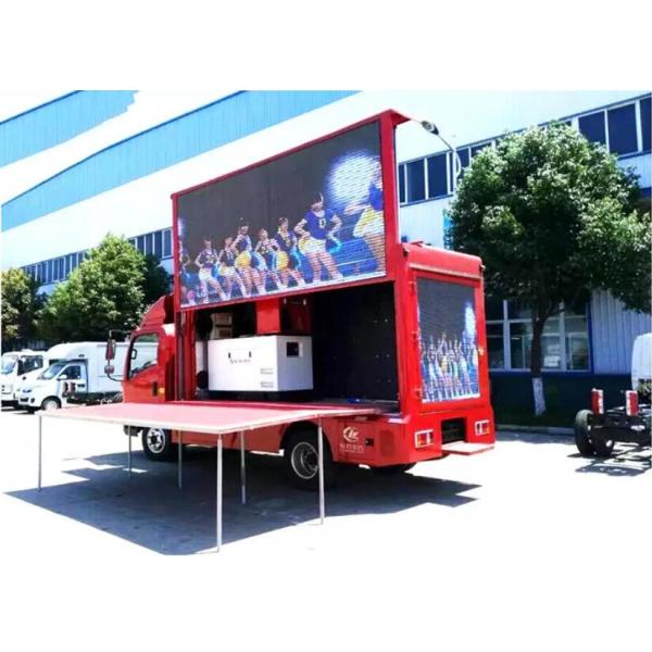 P4 1921 Truck Mobile LED Display High Definition 1920Hz