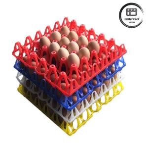 Wholesale Affordable 30 Cell Plastic Egg Blister Tray Packaging for Chicken Eggs from china suppliers