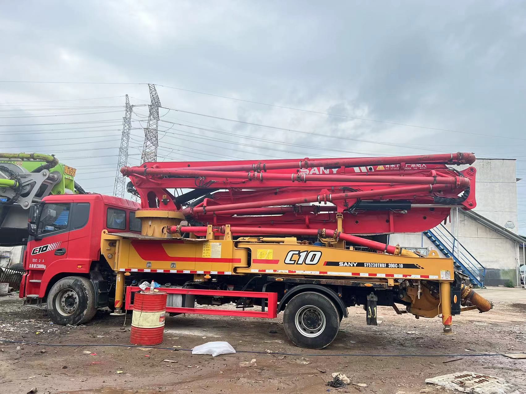 2020 SANY 39M Concrete Pump Truck Engineered for Extreme Conditions, Trusted by Builders Worldwide