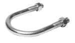 U Bolt L Shaped Anchor Bolts , Plate Anchor Bolts Combined With Nuts