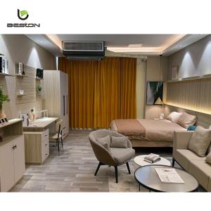 Wholesale Apartment Room Bedroom Set Wood 5 Star Hotel Bedroom Furniture Set from china suppliers