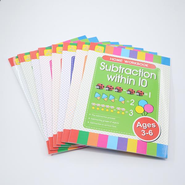 Customized Logo 2022 English Student Workbook Exercise Book for Drawing And Writing