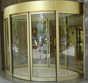 China Curved Aluminium Glass Sliding Door/ Automatic Curved Sliding Door on sale