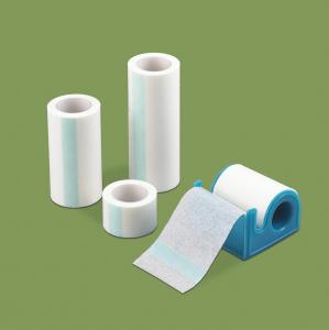 China Medical Class I Hot Melt Glue Non Woven Dressing Tape For Wound on sale