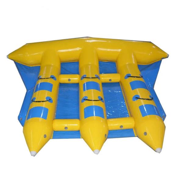 Durable Inflatable Banana Boat Airtight PVC Fly Fish Inflatable Flying Fish Tube