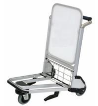 Wholesale Platform Structure Airport Passenger Trolley Unfolding Silver Stainless Steel from china suppliers