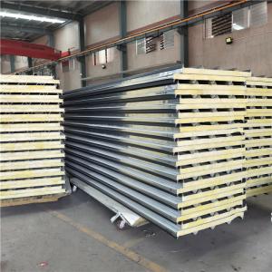Wholesale oman manufacturer sandwich panel 50mm rock wool glass roof tile for construction buildings from china suppliers