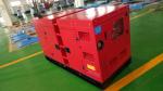 Soundproof Commercial Standby Generator 24KW / 30KVA High Efficiency 3 Phase 12