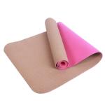 Virson Cork TPE Yoga Mat Manufacturer, chepest gym yoga mat