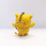 Figure PVC injection Promotional Plastic Key Tags Toy Collection OEM ODM