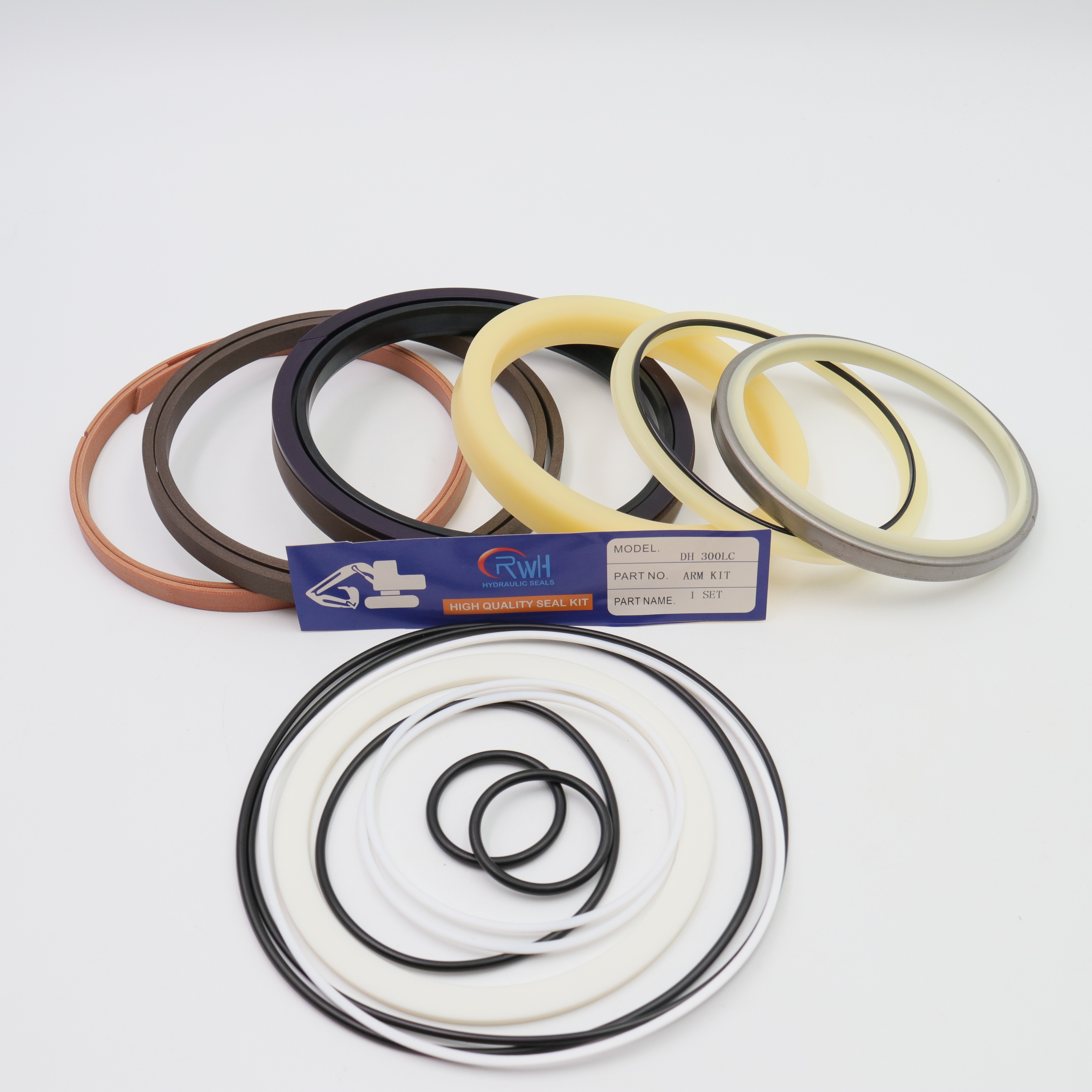 Daewoo DH300 5 7 Excavator Seal Kit 2440 9240KT Cylinder Arm Repair